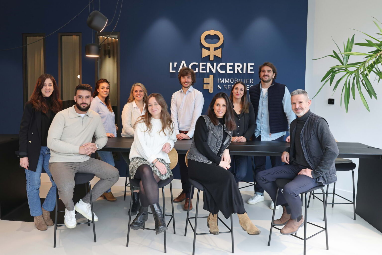 Toute l'équipe de L'Agencerie