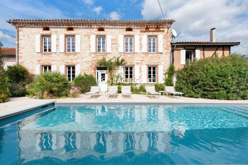 Domaine de prestige avec piscine, maison d’hôtes et dépendances, à 10 min d’Albi