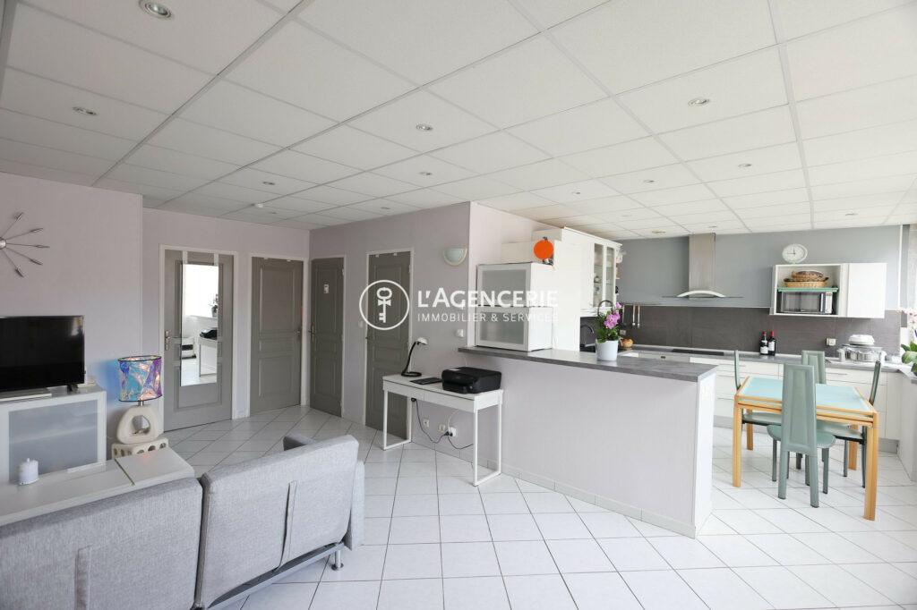 Appartement T3 64 m² avec terrasse et garage