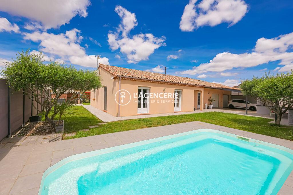 Maison familiale de 120 m² avec piscine et double garage